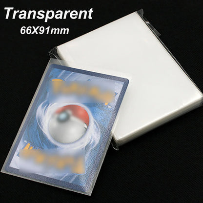 100PCS Matte Card Sleeves for YGO/PTCG Cards Standard and Japanese Size Trading Card Protector TCG Shield Magical Card Cover