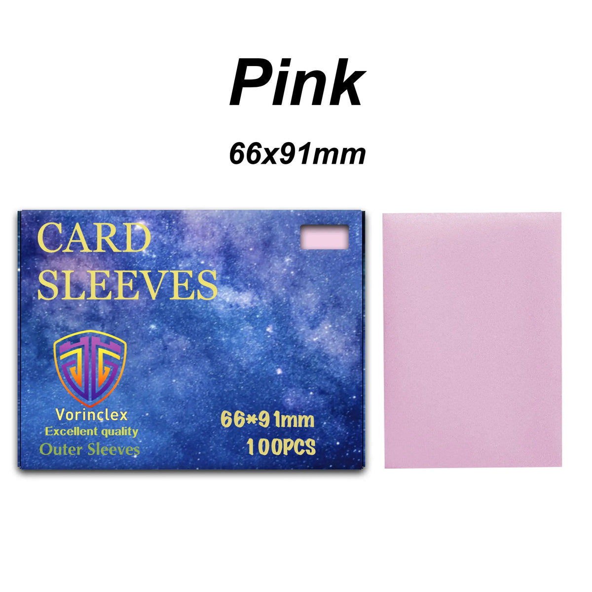 100PCS Matte Card Sleeves for YGO/PTCG Cards Standard and Japanese Size Trading Card Protector TCG Shield Magical Card Cover