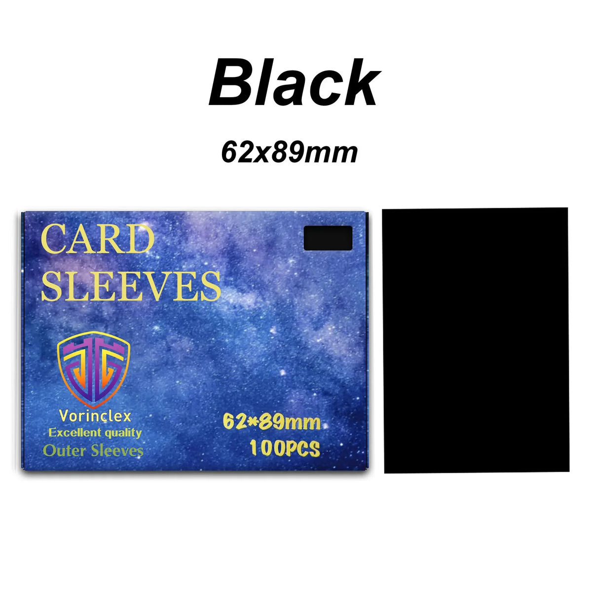 100PCS Matte Card Sleeves for YGO/PTCG Cards Standard and Japanese Size Trading Card Protector TCG Shield Magical Card Cover