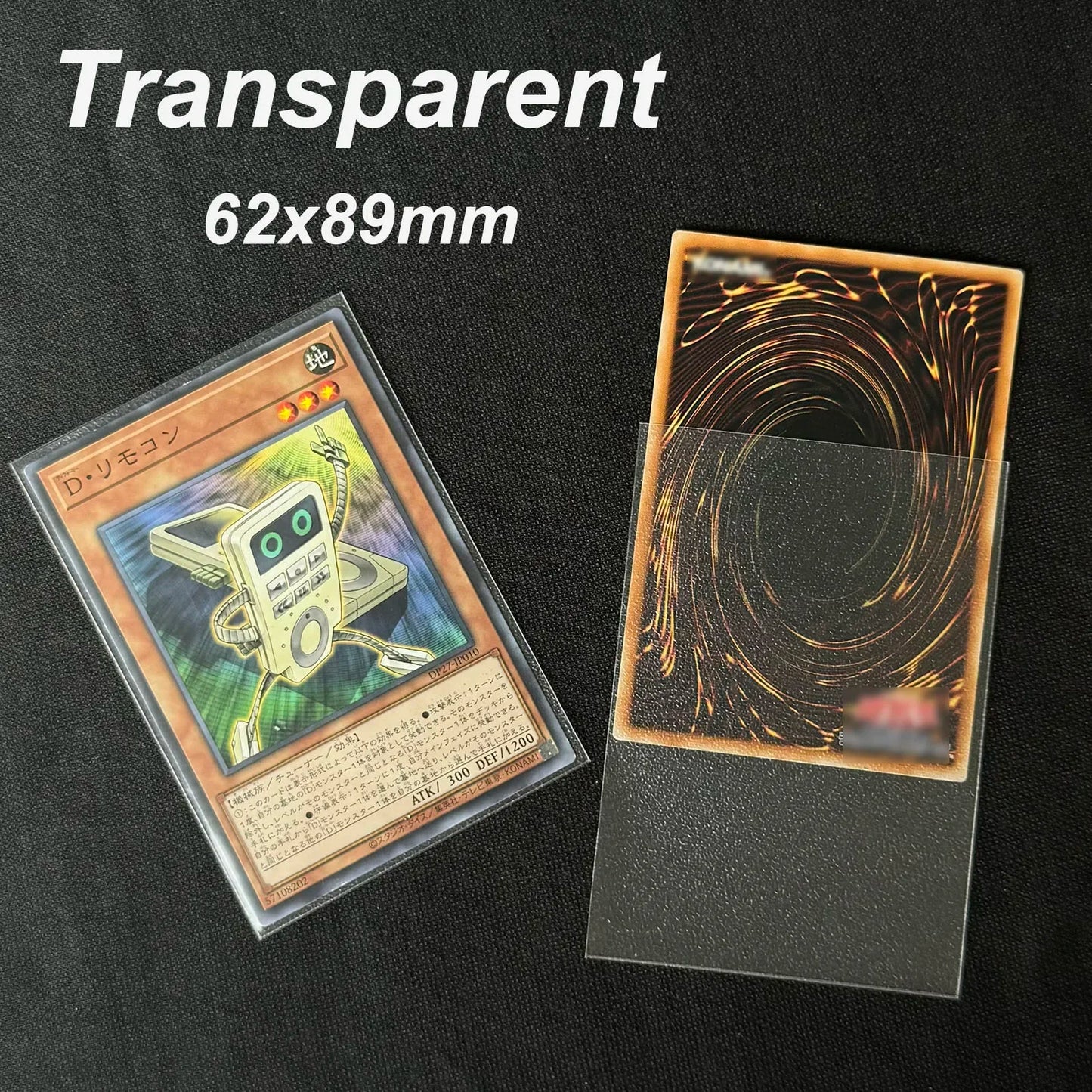 100PCS Matte Card Sleeves for YGO/PTCG Cards Standard and Japanese Size Trading Card Protector TCG Shield Magical Card Cover
