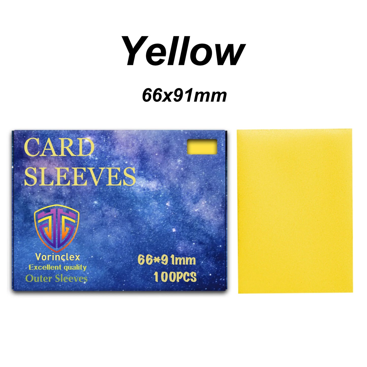 100PCS Matte Card Sleeves for YGO/PTCG Cards Standard and Japanese Size Trading Card Protector TCG Shield Magical Card Cover