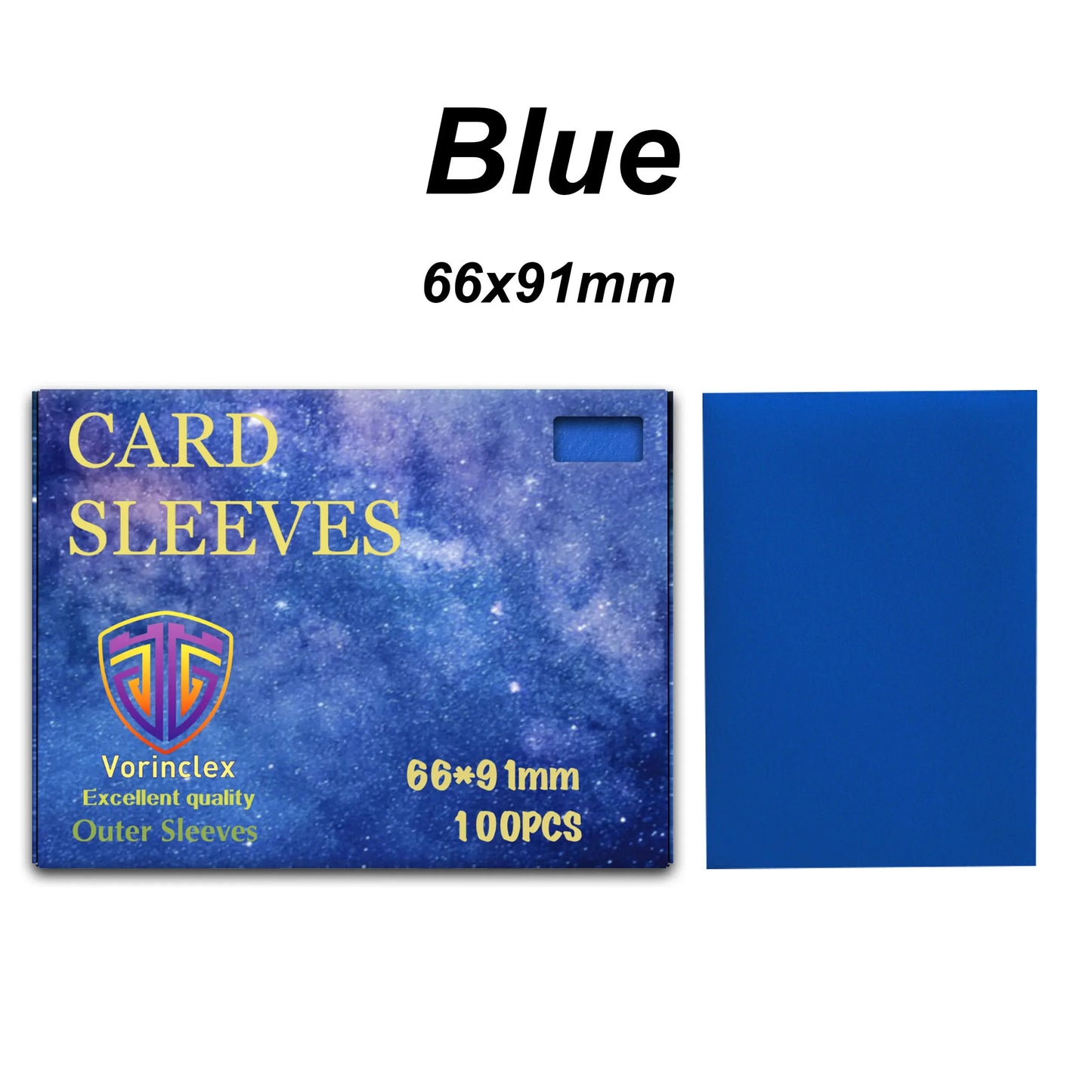 100PCS Matte Card Sleeves for YGO/PTCG Cards Standard and Japanese Size Trading Card Protector TCG Shield Magical Card Cover